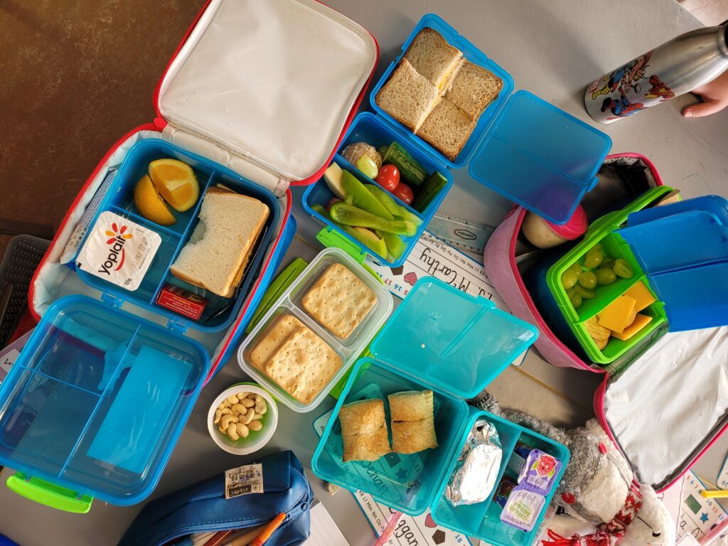 lunchbox with food